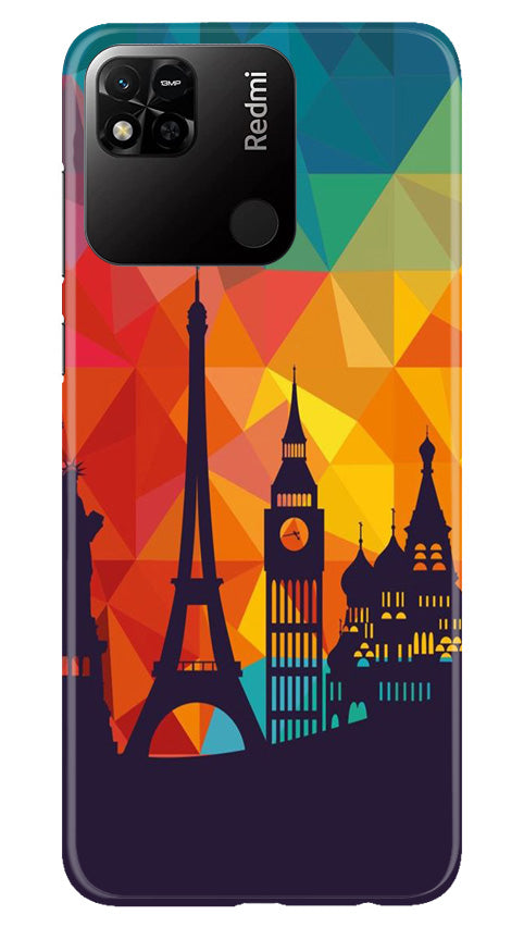 Eiffel Tower2 Mobile Back Case for Redmi 10A (Design - 91) Eiffel Tower2 Case for Redmi 10A