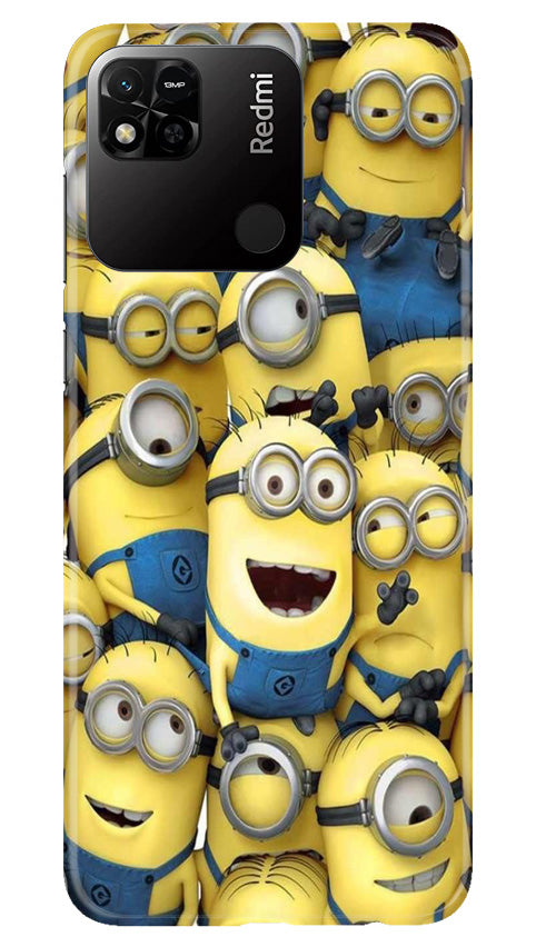 Minions Mobile Back Case for Redmi 10A (Design - 127) Minions Case for Redmi 10A (Design - 127)