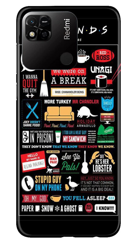 Friends Mobile Back Case for Redmi 10A (Design - 145) Friends Case for Redmi 10A (Design - 145)