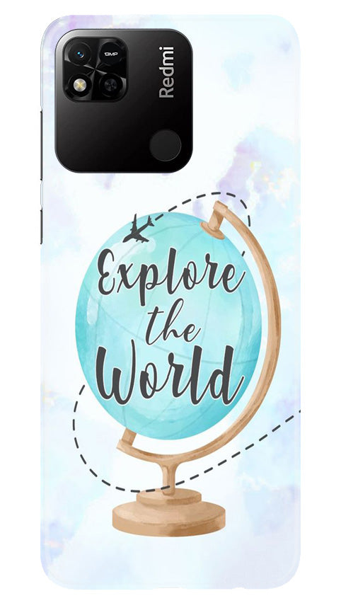 Explore the World Mobile Back Case for Redmi 10A (Design - 176) Explore the World Case for Redmi 10A (Design No. 176)