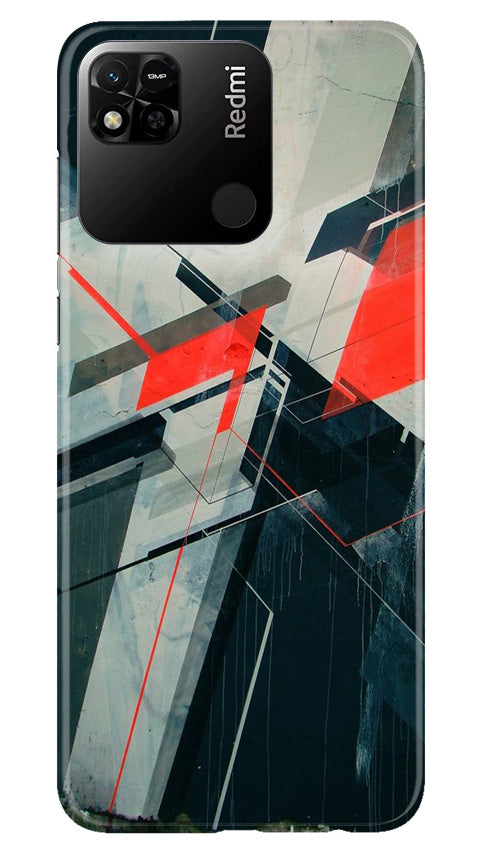 Modern Art Mobile Back Case for Redmi 10A (Design - 199) Modern Art Case for Redmi 10A (Design No. 199)