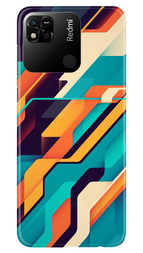 Modern Art Mobile Back Case for Redmi 10A (Design - 201) Modern Art Case for Redmi 10A (Design No. 201)