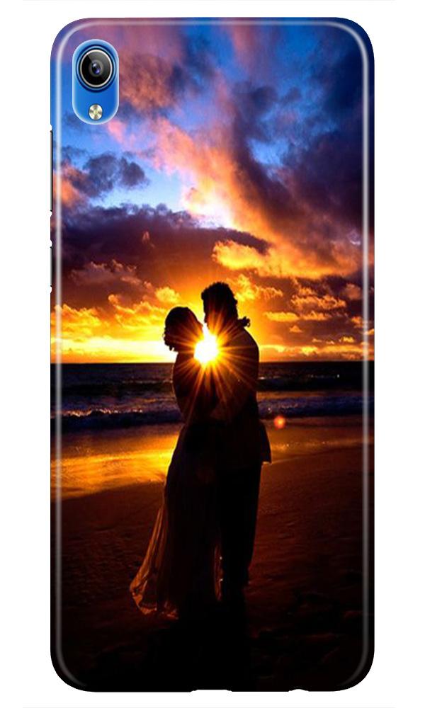 Couple Sea shore Mobile Back Case for Redmi 7a (Design - 13) Couple Sea shore Case for Redmi 7a