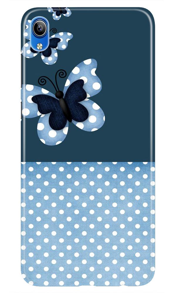 White dots Butterfly Mobile Back Case for Redmi 7a (Design - 31) White dots Butterfly Case for Redmi 7a