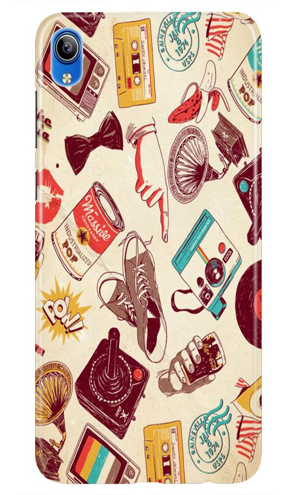 Vintage Mobile Back Case for Redmi 7a (Design - 35) Vintage Case for Redmi 7a