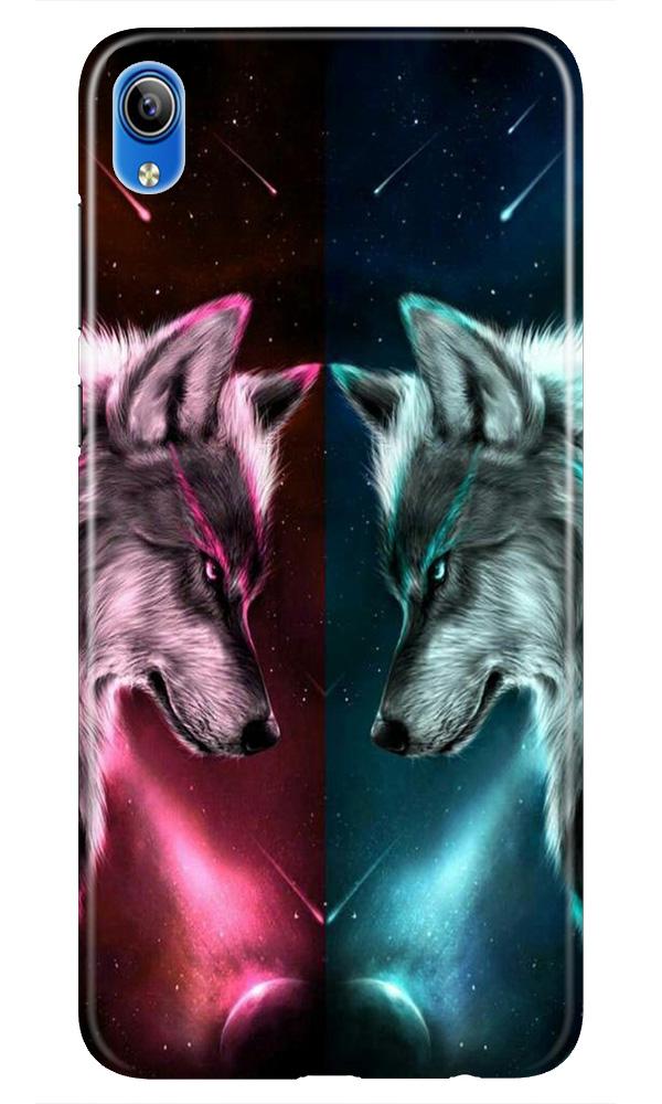 Wolf fight Mobile Back Case for Redmi 7a (Design - 221) Wolf fight Case for Redmi 7a (Design No. 221)