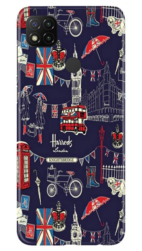Love London Mobile Back Case for Xiaomi Redmi 9c (Design - 75) Love London Case for Xiaomi Redmi 9c