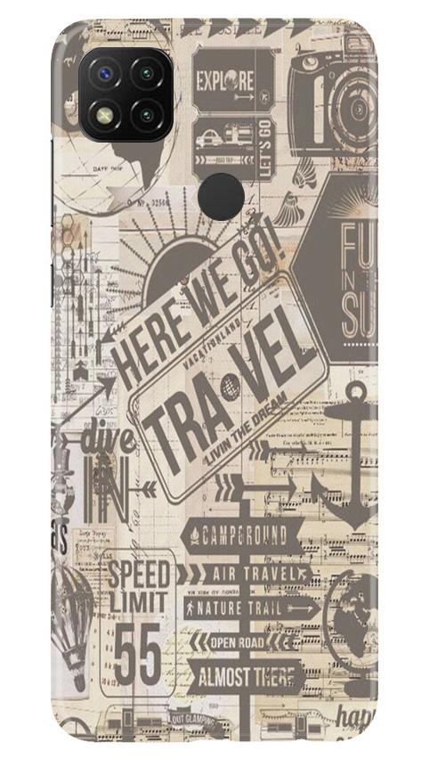 Travel Mobile Back Case for Xiaomi Redmi 9c (Design - 104) Travel Case for Xiaomi Redmi 9c (Design - 104)