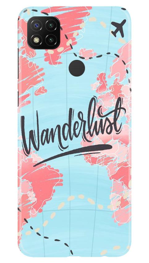 Wonderlust Travel Mobile Back Case for Xiaomi Redmi 9c (Design - 223) Wonderlust Travel Case for Xiaomi Redmi 9c (Design No. 223)