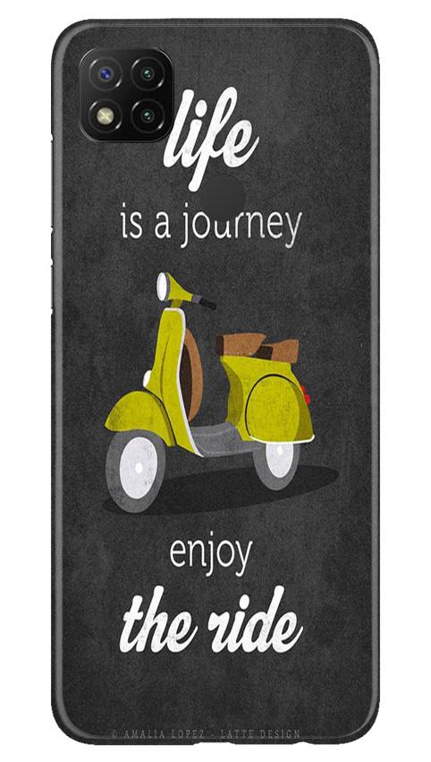 Life is a Journey Mobile Back Case for Xiaomi Redmi 9c (Design - 261) Life is a Journey Case for Xiaomi Redmi 9c (Design No. 261)