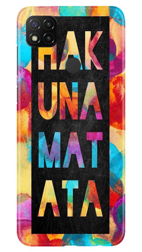 Hakuna Matata Mobile Back Case for Xiaomi Redmi 9c (Design - 323) Hakuna Matata Mobile Back Case for Xiaomi Redmi 9c (Design - 323)