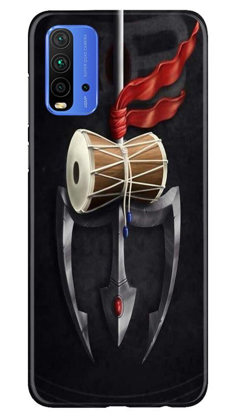 Lord Shiva Mahakal Mobile Back Case for Redmi 9 Power (Design - 1) Lord Shiva Mahakal Case for Redmi 9 Power