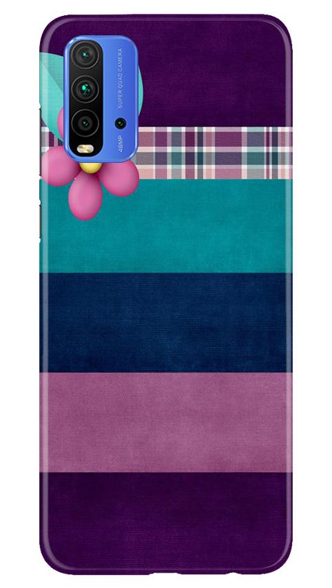 Purple Blue Mobile Back Case for Redmi 9 Power (Design - 37) Purple Blue Case for Redmi 9 Power