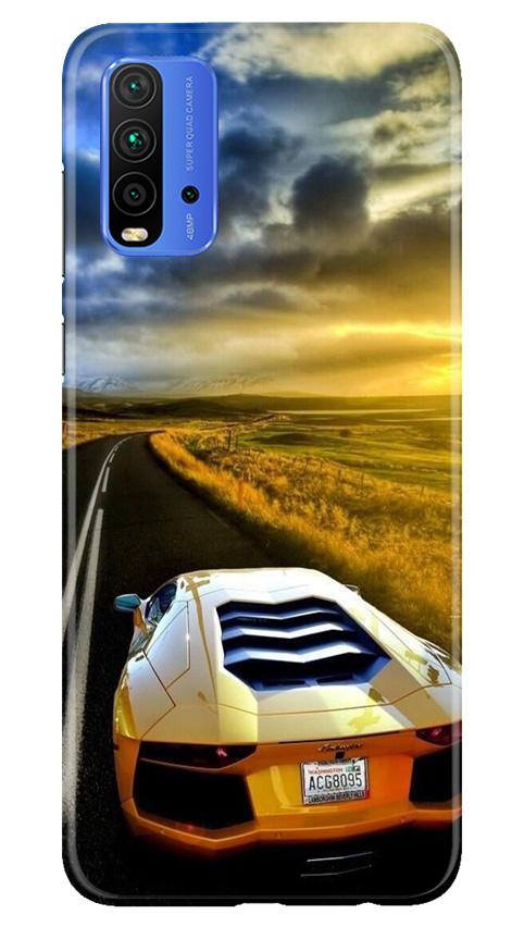 Car lovers Mobile Back Case for Redmi 9 Power (Design - 46) Car lovers Case for Redmi 9 Power