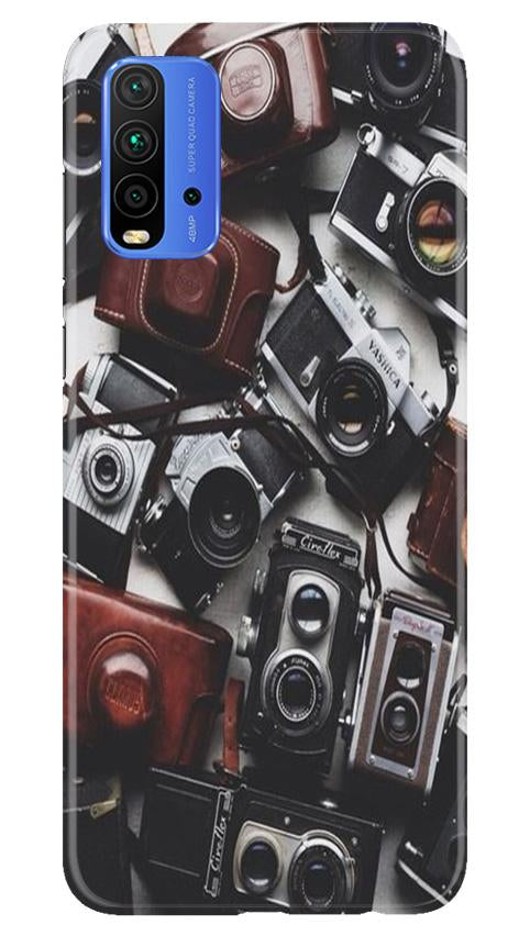 Cameras Mobile Back Case for Redmi 9 Power (Design - 57) Cameras Case for Redmi 9 Power