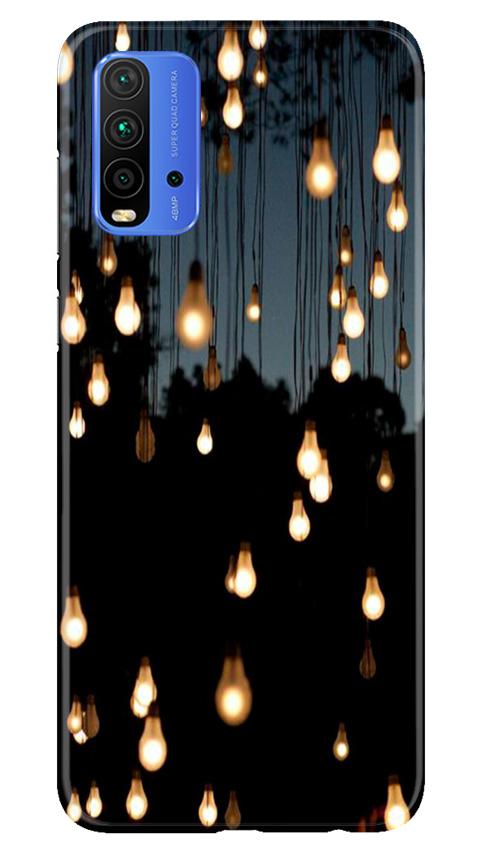 Party Bulb Mobile Back Case for Redmi 9 Power (Design - 72) Party Bulb Case for Redmi 9 Power