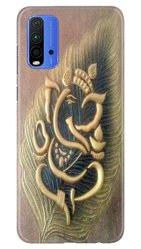 Lord Ganesha Mobile Back Case for Redmi 9 Power (Design - 100) Lord Ganesha Case for Redmi 9 Power