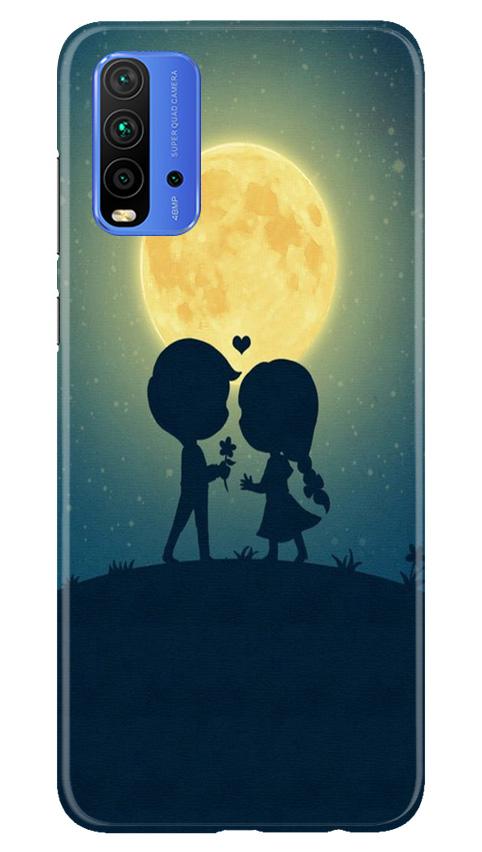 Love Couple Mobile Back Case for Redmi 9 Power (Design - 109) Love Couple Case for Redmi 9 Power (Design - 109)
