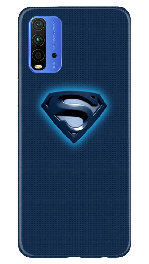 Superman Superhero Mobile Back Case for Redmi 9 Power (Design - 117) Superman Superhero Case for Redmi 9 Power (Design - 117)