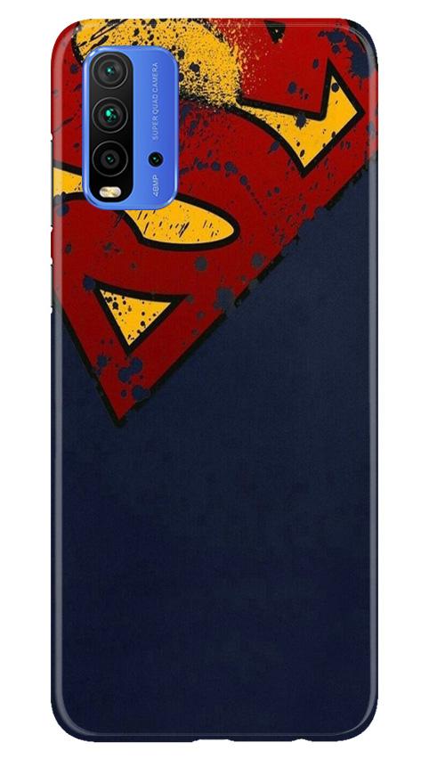Superman Superhero Mobile Back Case for Redmi 9 Power (Design - 125) Superman Superhero Case for Redmi 9 Power (Design - 125)