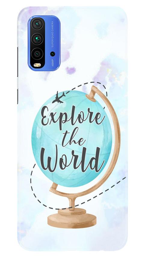 Explore the World Mobile Back Case for Redmi 9 Power (Design - 207) Explore the World Case for Redmi 9 Power (Design No. 207)