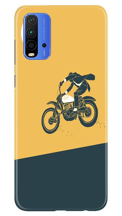 Bike Lovers Mobile Back Case for Redmi 9 Power (Design - 256) Bike Lovers Case for Redmi 9 Power (Design No. 256)
