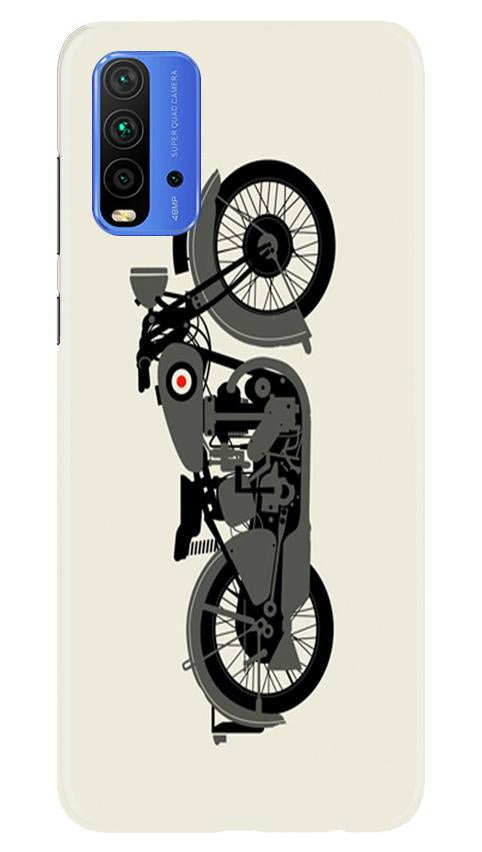 MotorCycle Mobile Back Case for Redmi 9 Power (Design - 259) MotorCycle Case for Redmi 9 Power (Design No. 259)
