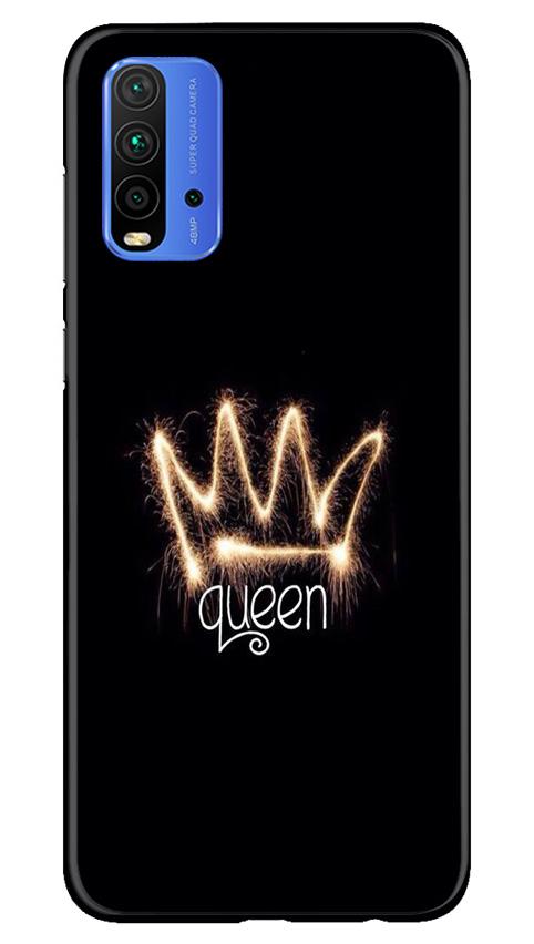 Queen Mobile Back Case for Redmi 9 Power (Design - 270) Queen Case for Redmi 9 Power (Design No. 270)