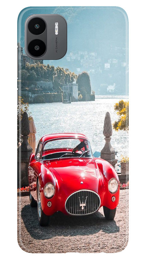 Vintage Car Mobile Back Case for Redmi A1 (Design - 51) Vintage Car Case for Redmi A1