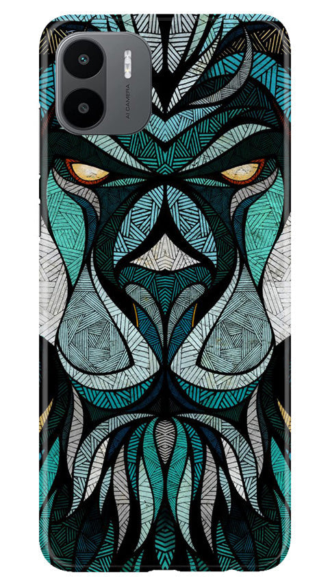 Lion Mobile Back Case for Redmi A1 (Design - 97) Lion Case for Redmi A1