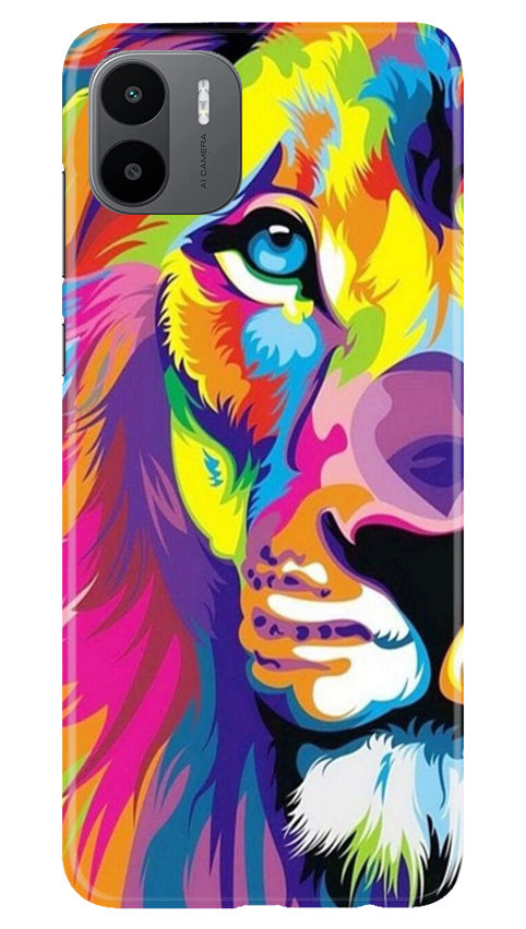 Colorful Lion Mobile Back Case for Redmi A1 (Design - 110) Colorful Lion Case for Redmi A1 (Design - 110)