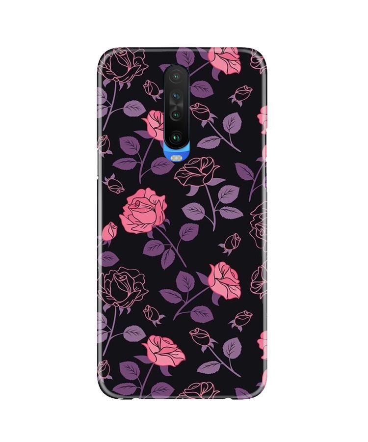 Rose Pattern Mobile Back Case for Redmi K30 (Design - 2) Rose Pattern Case for Redmi K30