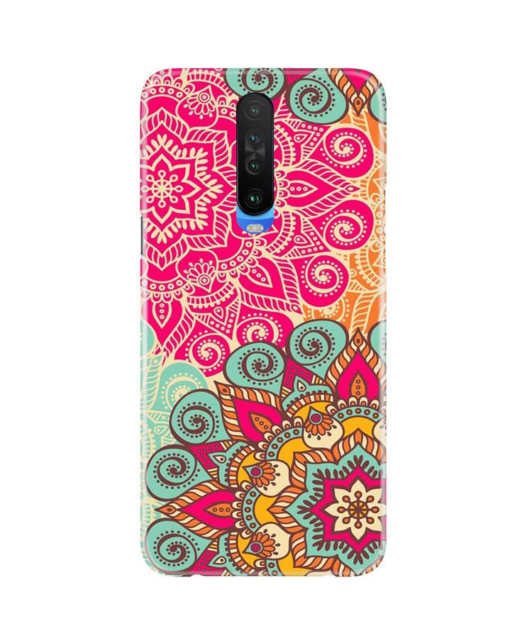 Rangoli art Mobile Back Case for Redmi K30 (Design - 6) Rangoli art Case for Redmi K30