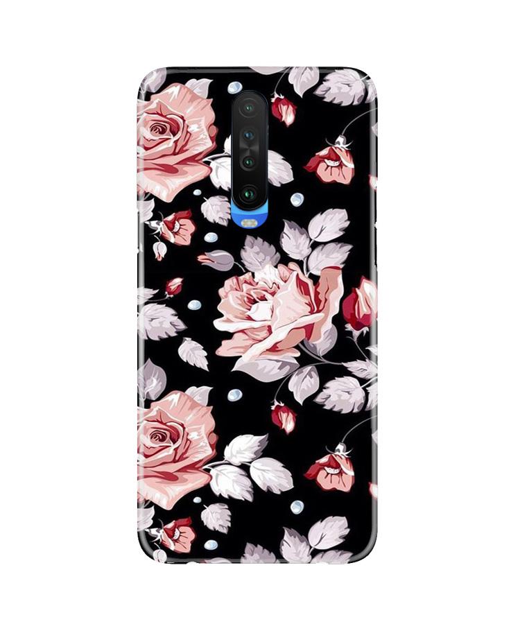 Pink rose Mobile Back Case for Redmi K30 (Design - 12) Pink rose Case for Redmi K30