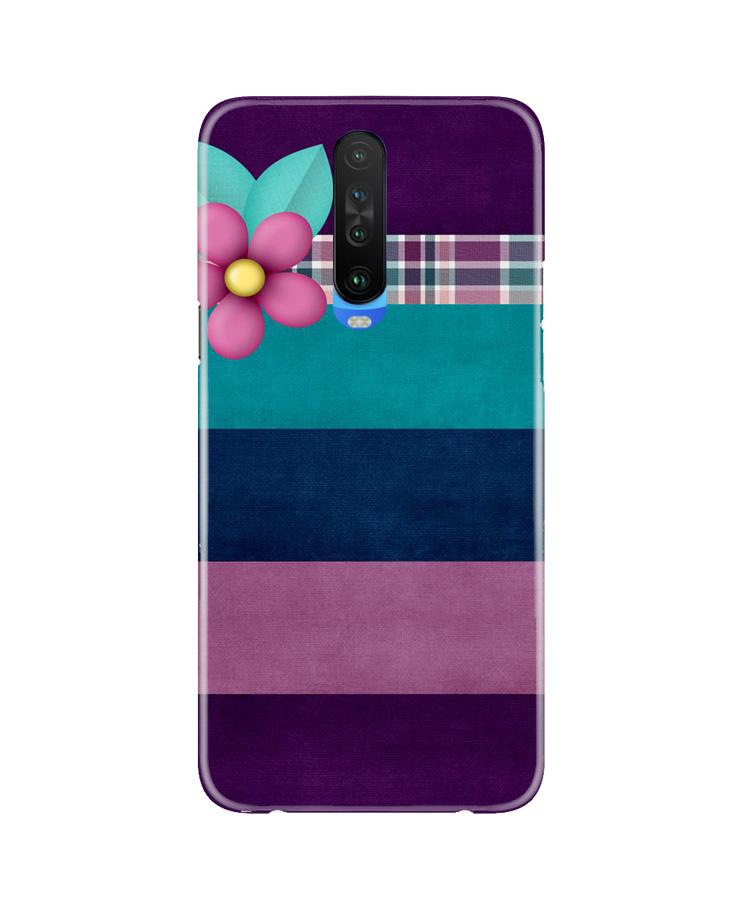 Purple Blue Mobile Back Case for Redmi K30 (Design - 37) Purple Blue Case for Redmi K30