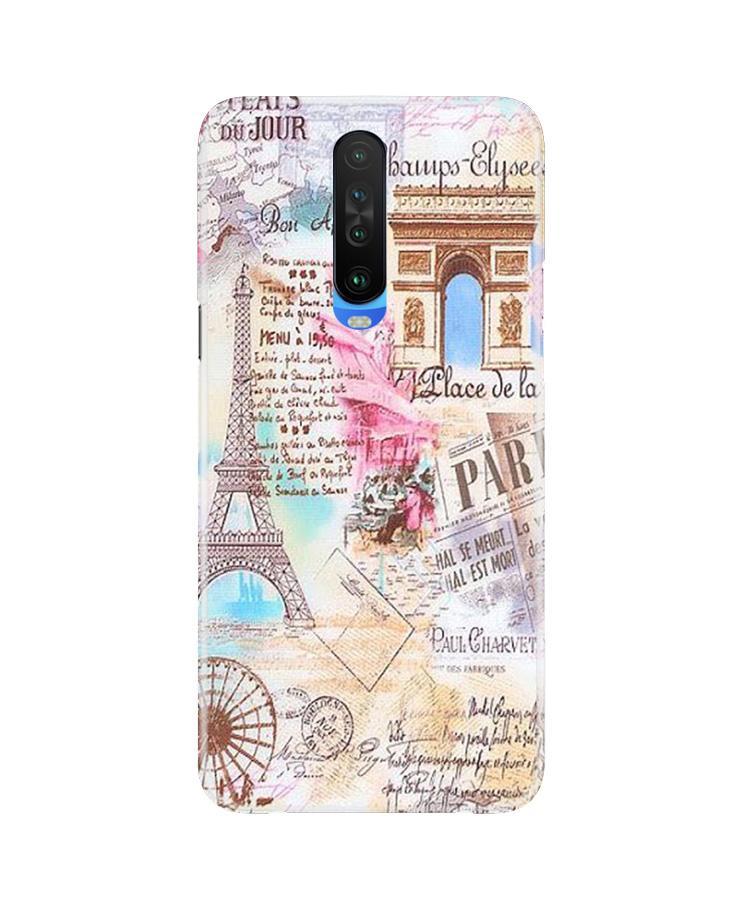 Paris Eiftel Tower Mobile Back Case for Redmi K30 (Design - 54) Paris Eiftel Tower Case for Redmi K30