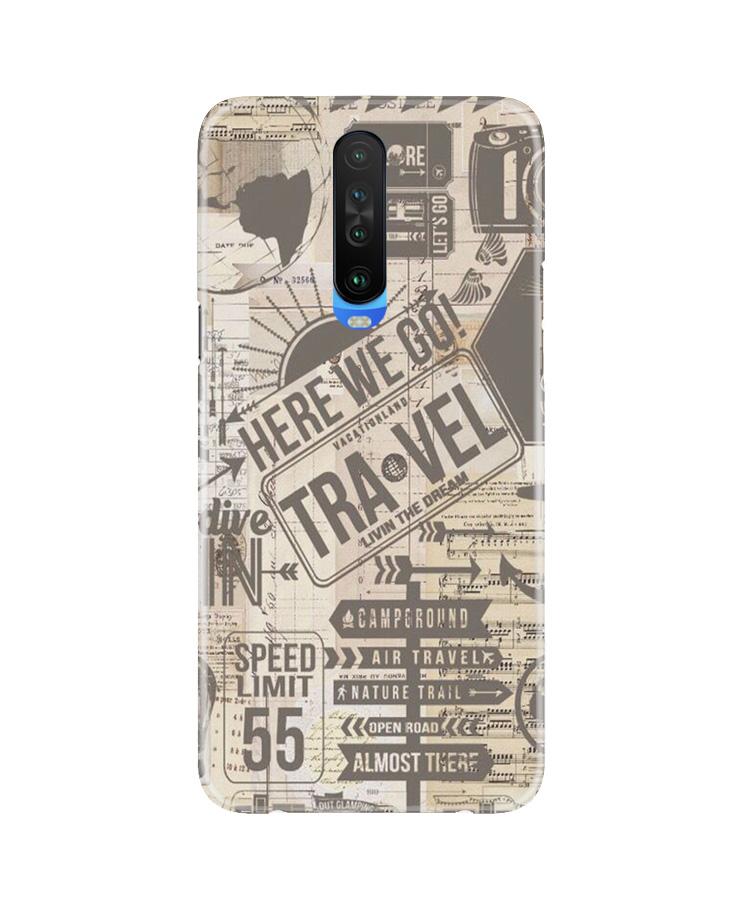 Travel Mobile Back Case for Redmi K30 (Design - 104) Travel Case for Redmi K30 (Design - 104)