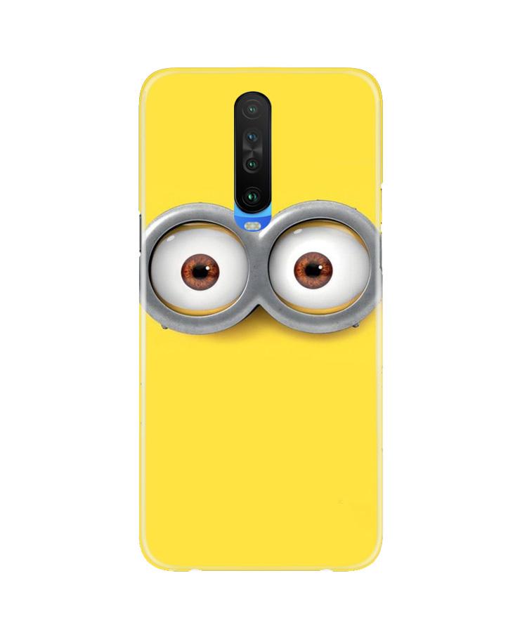 Minions Mobile Back Case for Redmi K30 (Design - 128) Minions Case for Redmi K30 (Design - 128)