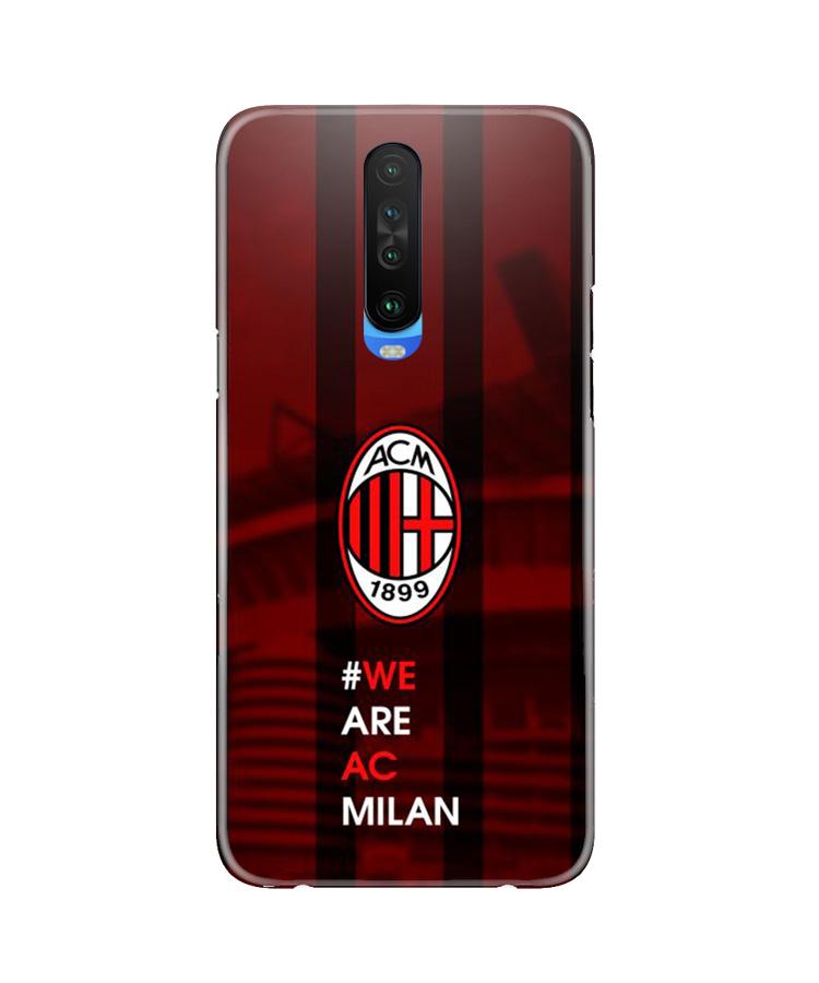 AC Milan Mobile Back Case for Redmi K30 (Design - 155) AC Milan Case for Redmi K30 (Design - 155)