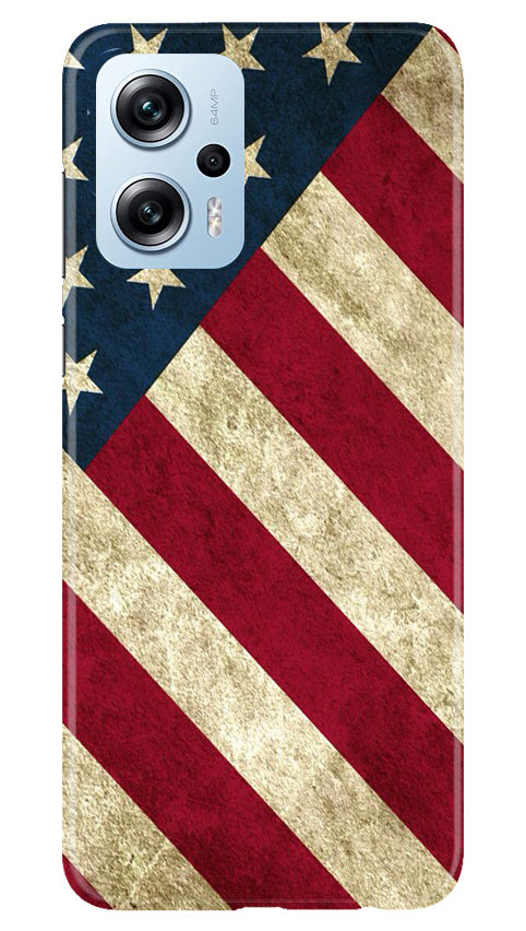 America Mobile Back Case for Redmi K50i (Design - 79) America Case for Redmi K50i