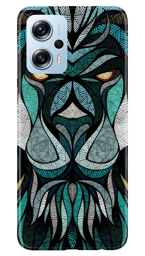 Lion Mobile Back Case for Redmi K50i (Design - 97) Lion Case for Redmi K50i
