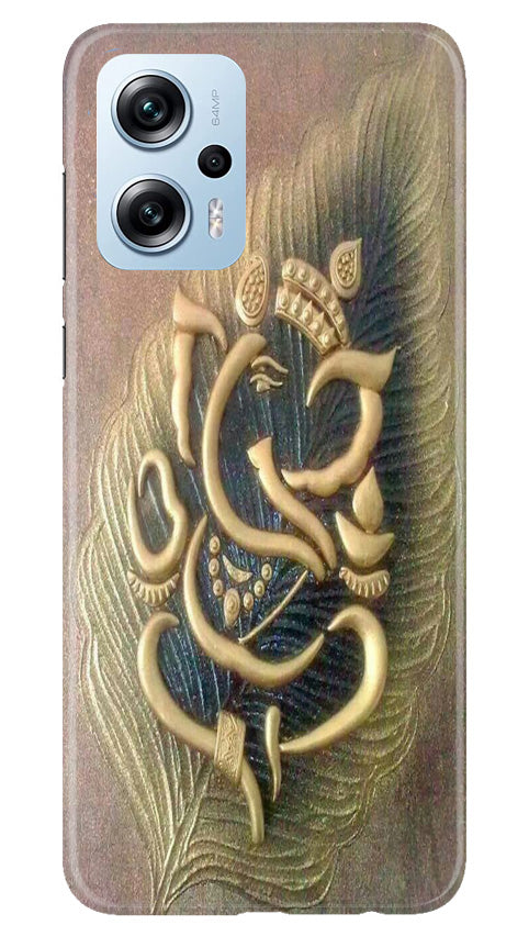 Lord Ganesha Mobile Back Case for Redmi K50i (Design - 100) Lord Ganesha Case for Redmi K50i