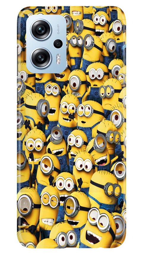Minions Mobile Back Case for Redmi K50i (Design - 126) Minions Case for Redmi K50i (Design - 126)