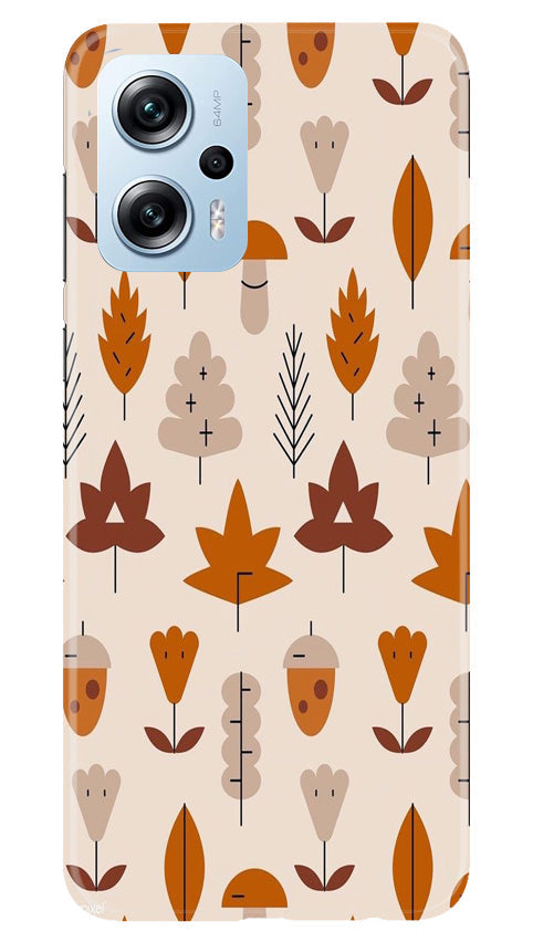 Leaf Pattern Art Mobile Back Case for Redmi K50i (Design - 132) Leaf Pattern Art Case for Redmi K50i (Design - 132)