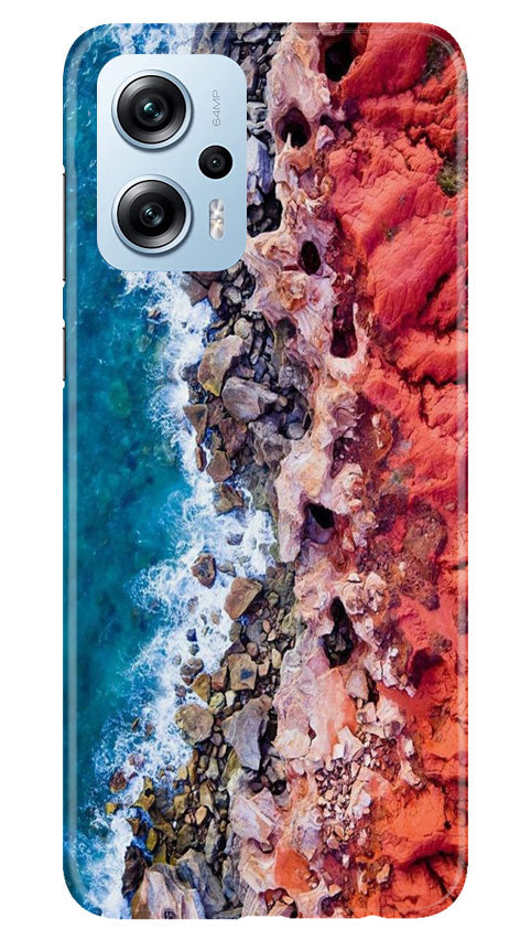Sea Shore Mobile Back Case for Redmi K50i (Design - 242) Sea Shore Case for Redmi K50i (Design No. 242)