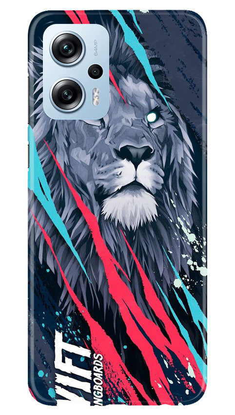 Lion Mobile Back Case for Redmi K50i (Design - 247) Lion Case for Redmi K50i (Design No. 247)