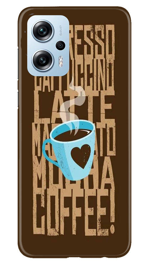 Love Coffee Mobile Back Case for Redmi K50i (Design - 311) Love Coffee Mobile Back Case for Redmi K50i (Design - 311)