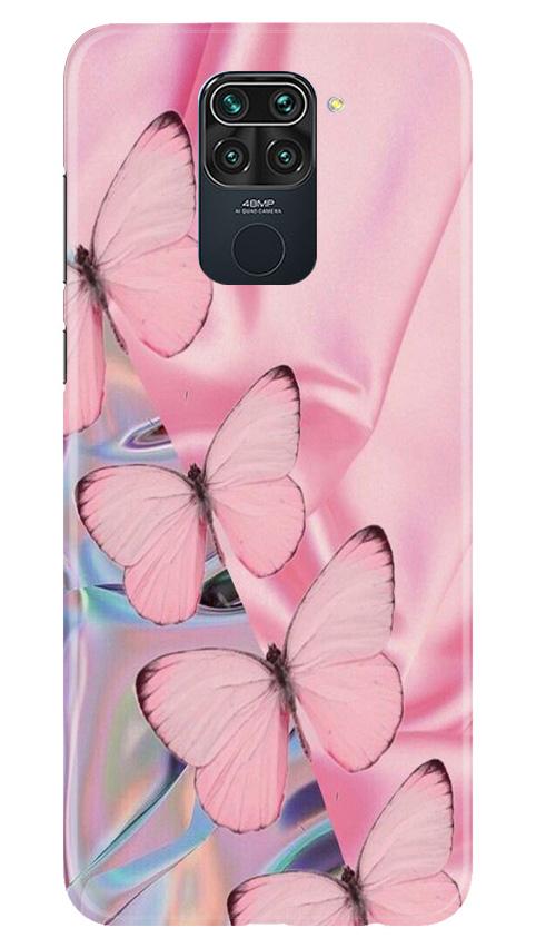 Butterflies Mobile Back Case for Redmi Note 9 (Design - 26) Butterflies Case for Redmi Note 9