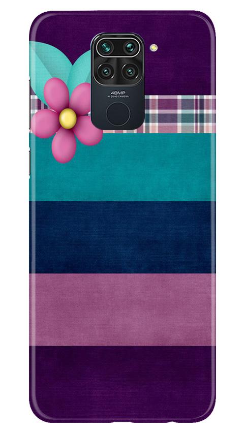 Purple Blue Mobile Back Case for Redmi Note 9 (Design - 37) Purple Blue Case for Redmi Note 9