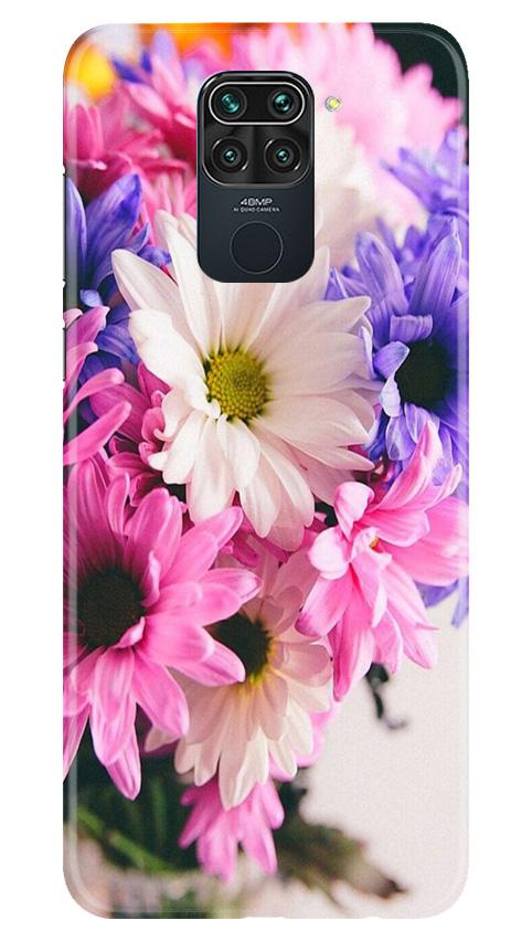 Coloful Daisy Mobile Back Case for Redmi Note 9 (Design - 73) Coloful Daisy Case for Redmi Note 9